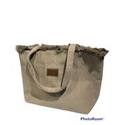 Quilted Pebbles Tote Bag - Truffle